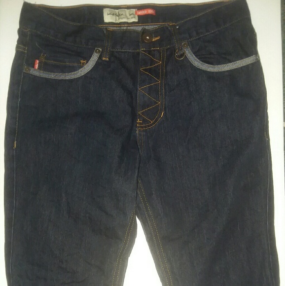Kayden. K Tapered Cut Off Jeans - Picture 2 of 6